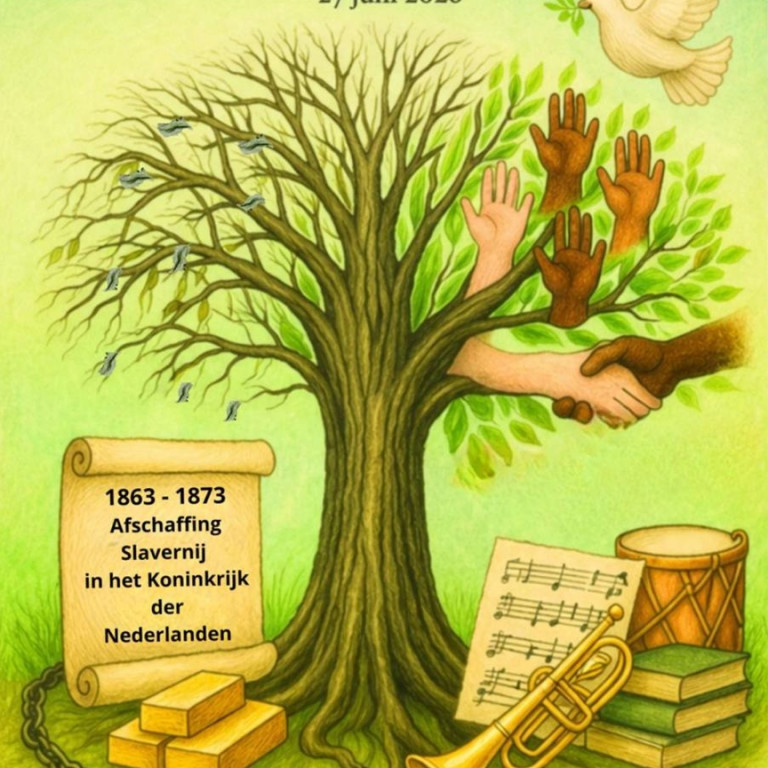 Raad van kerken slavernij poster