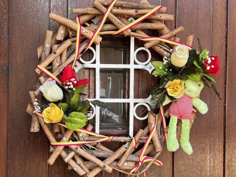 etalage carnaval pastorie 2026 deur