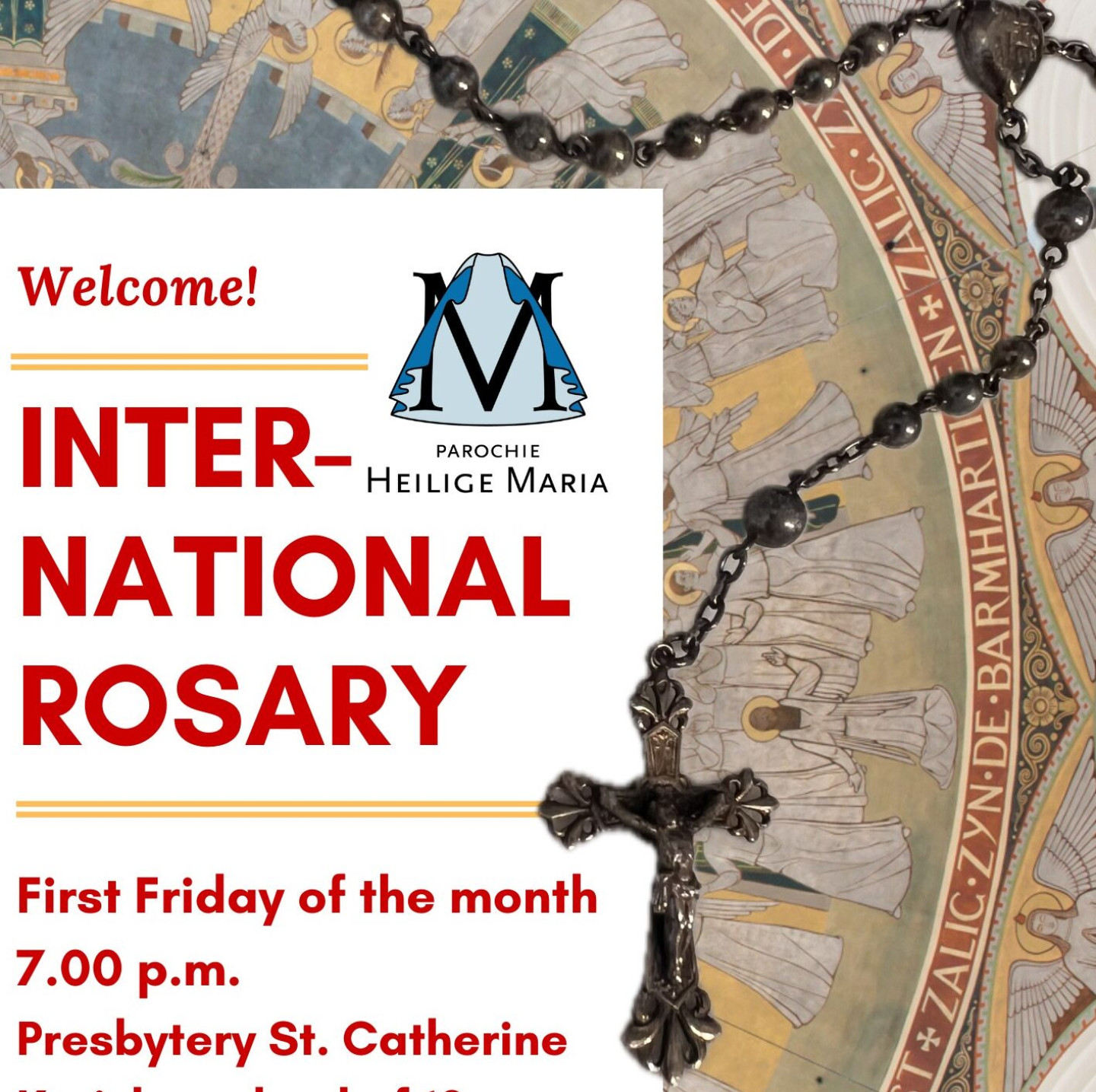 Poster Rosary international