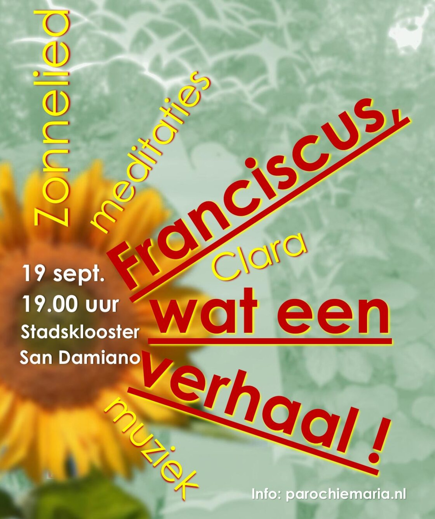 POSTER Franciscus wat een verhaal Def