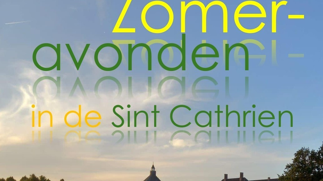 POSTER Zomeravonden aangepast vierkant