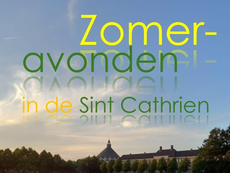 POSTER Zomeravonden aangepast vierkant