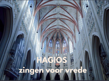 Hagios zingen voor vrede sint jan