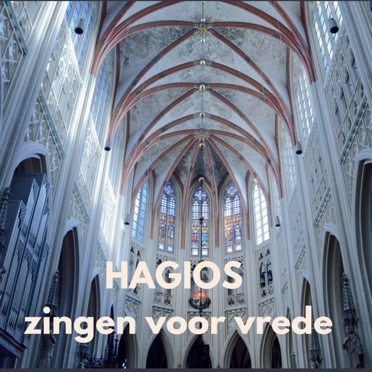Hagios zingen voor vrede sint jan