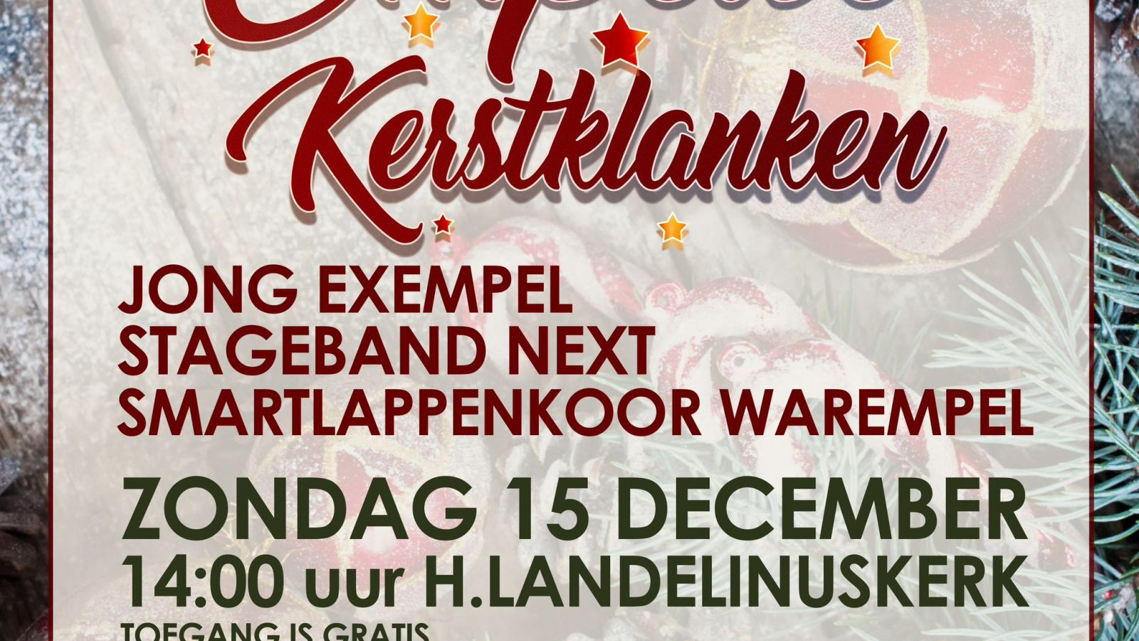 Empelse kerstklanken 2024 Affiche KC